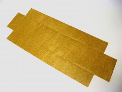 Brown baking paper in special shape